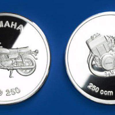 Coin Yamaha RD 250, 250 ccm 30PS